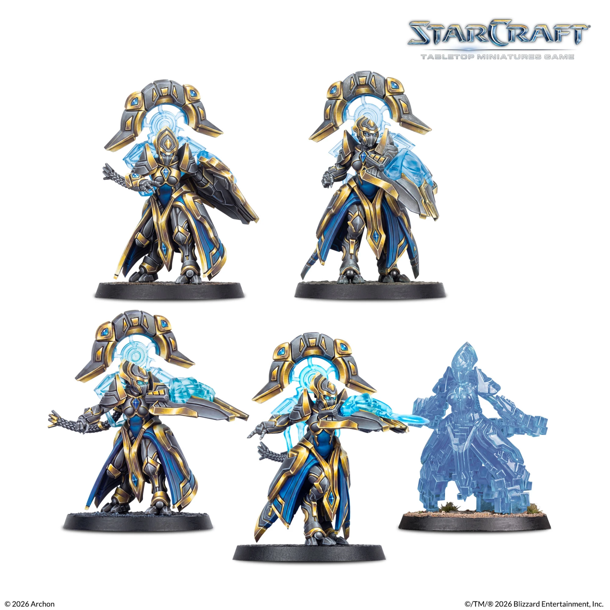 StarCraft: Tabletop Miniatures Game - STARCRAFT® PROTOSS STARTER SET